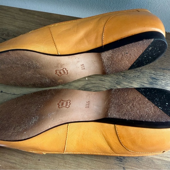 Enzo Angiolini Women's Orange Loafers - Picture 7 of 8